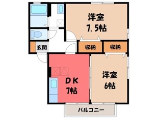 結城駅 徒歩13分 2階の物件間取画像